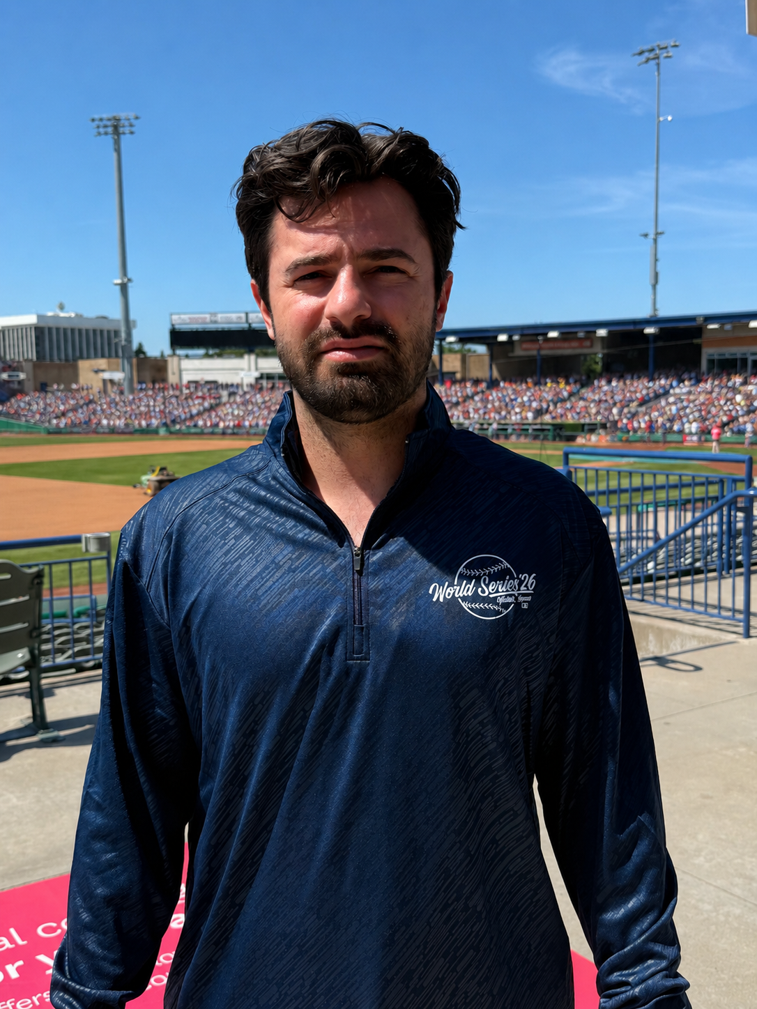 Lightweight Pattern 1/4 Zip Pullover