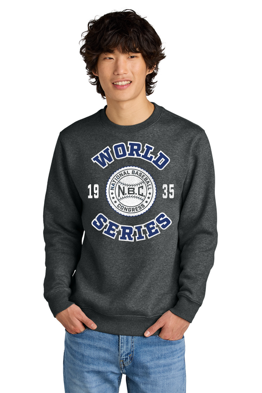2026 World Series Heavyweight Charcoal Crewneck