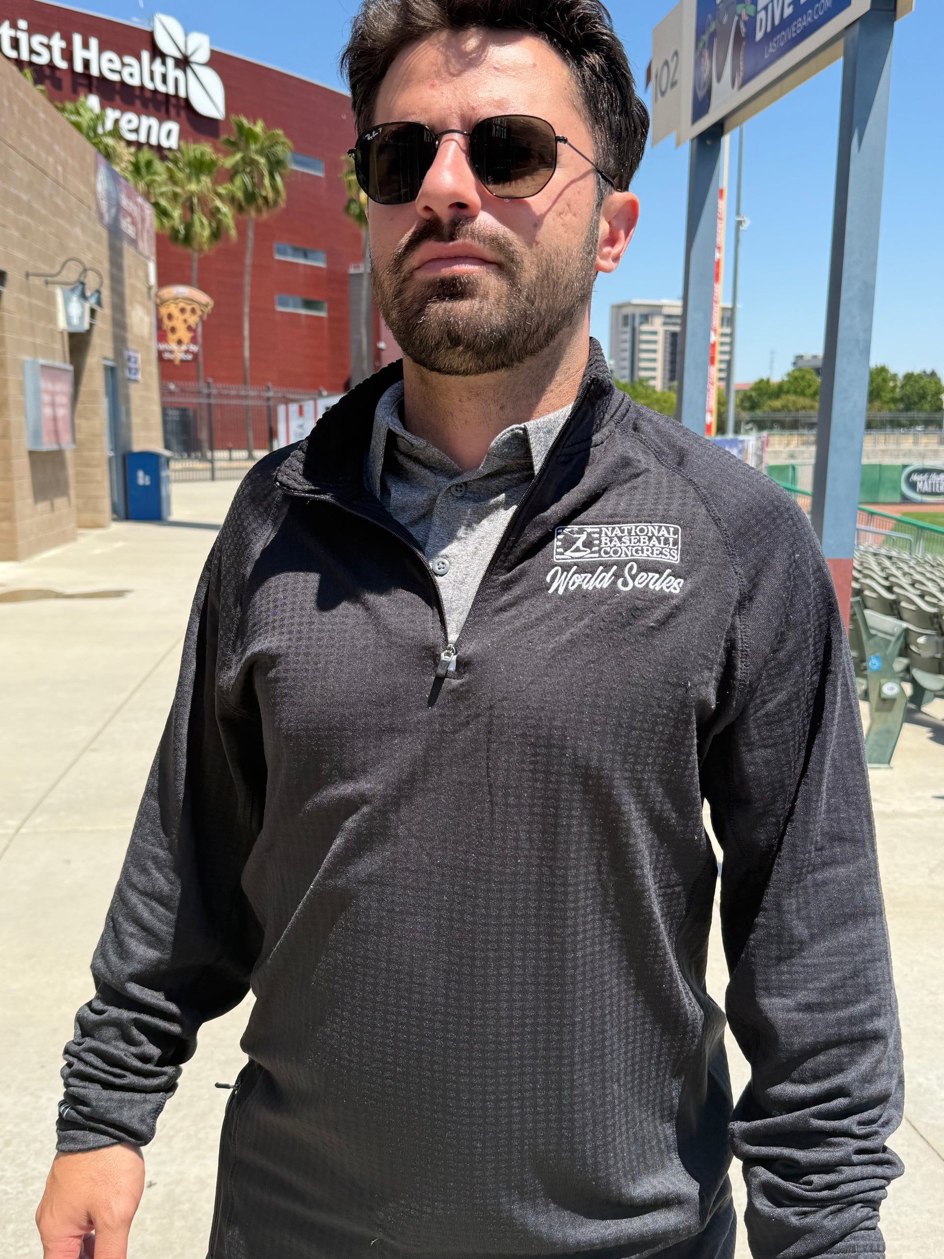 1/4 Zip Pullover Sweatshirt