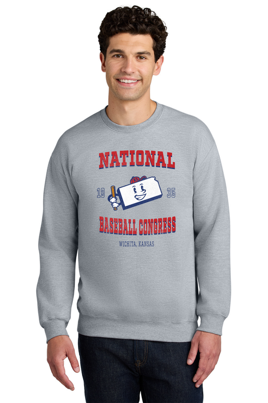 2026 KS Batter Grey Crewneck