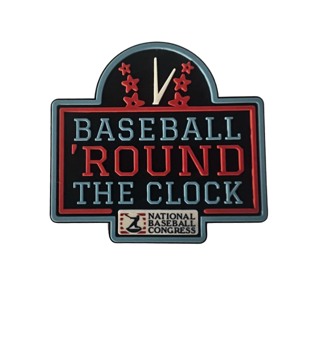 Baseball 'Round The Clock 3-D Magnet