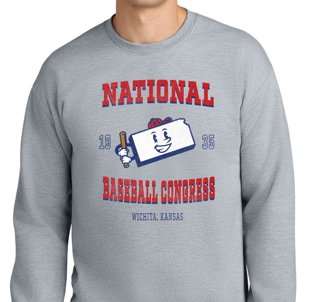 2026 KS Batter Grey Crewneck