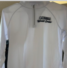 World Series Logo 1/4 Zip Pullover - White or Navy